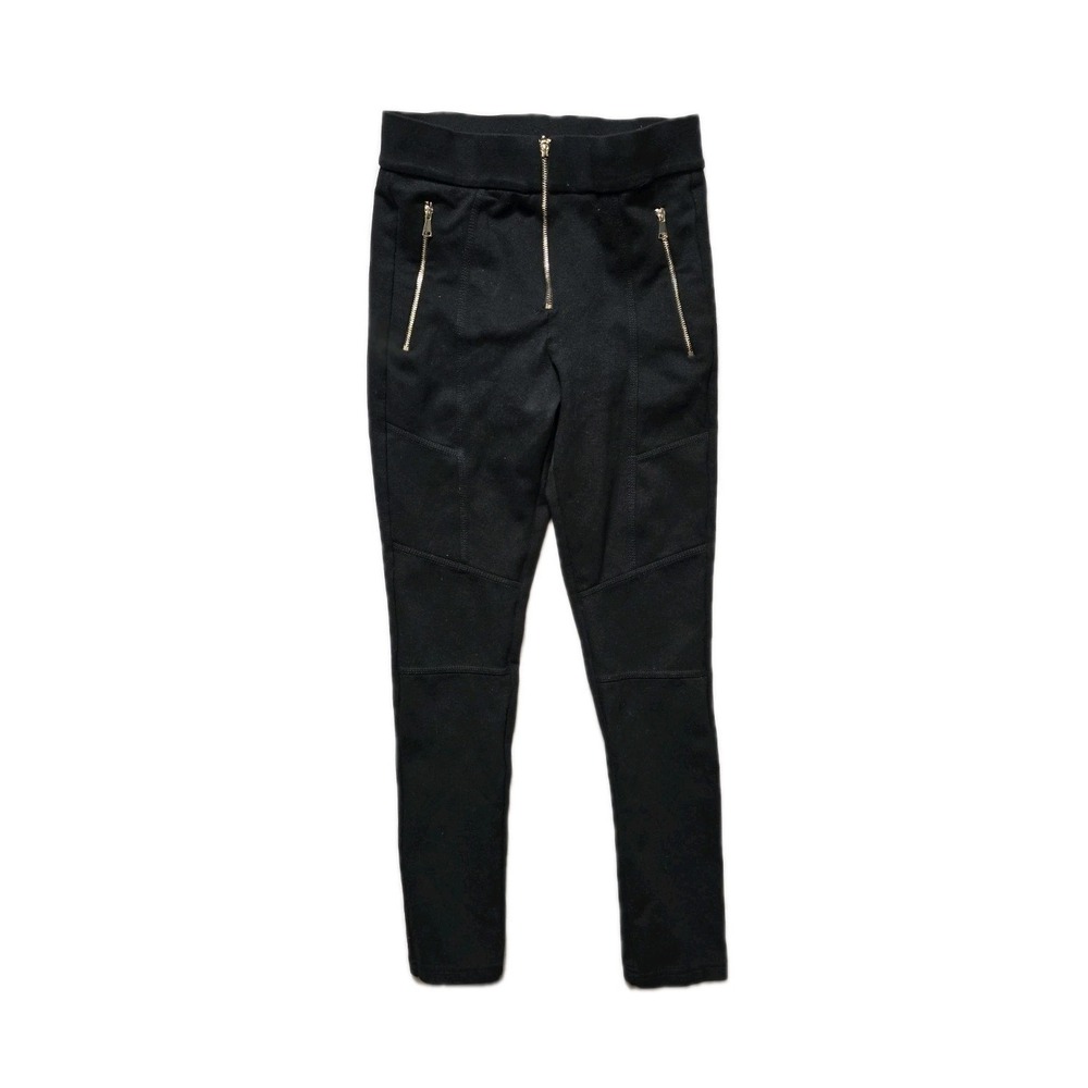 Zara Women's‎  Knit Pants Skinny Black Small  Viscose
